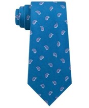 MSRP $69 Michael Kors Men&#39;s Small Pines Silk Tie Aqua One Size - $15.39