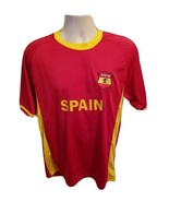 Spain Football Soccer Mens Large Red Jersey - $27.50