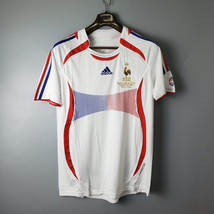 Zinedine Zidane Final World Cup France 2006 Retro Socer Jersey Henry Jersey - £68.11 GBP