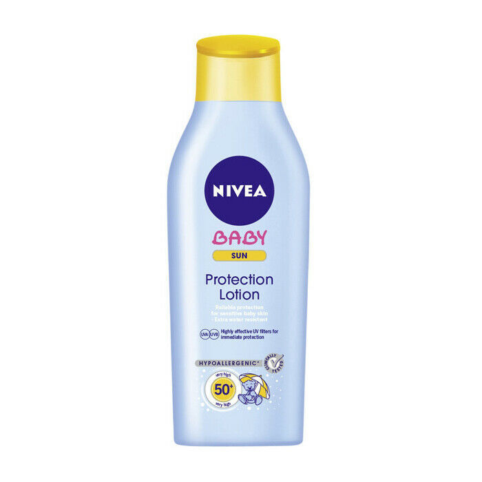 Nivea Baby sun block Sunscreen SPF 50+ - 200ml-Made in Germany-FREE SHIPPING - £21.40 GBP