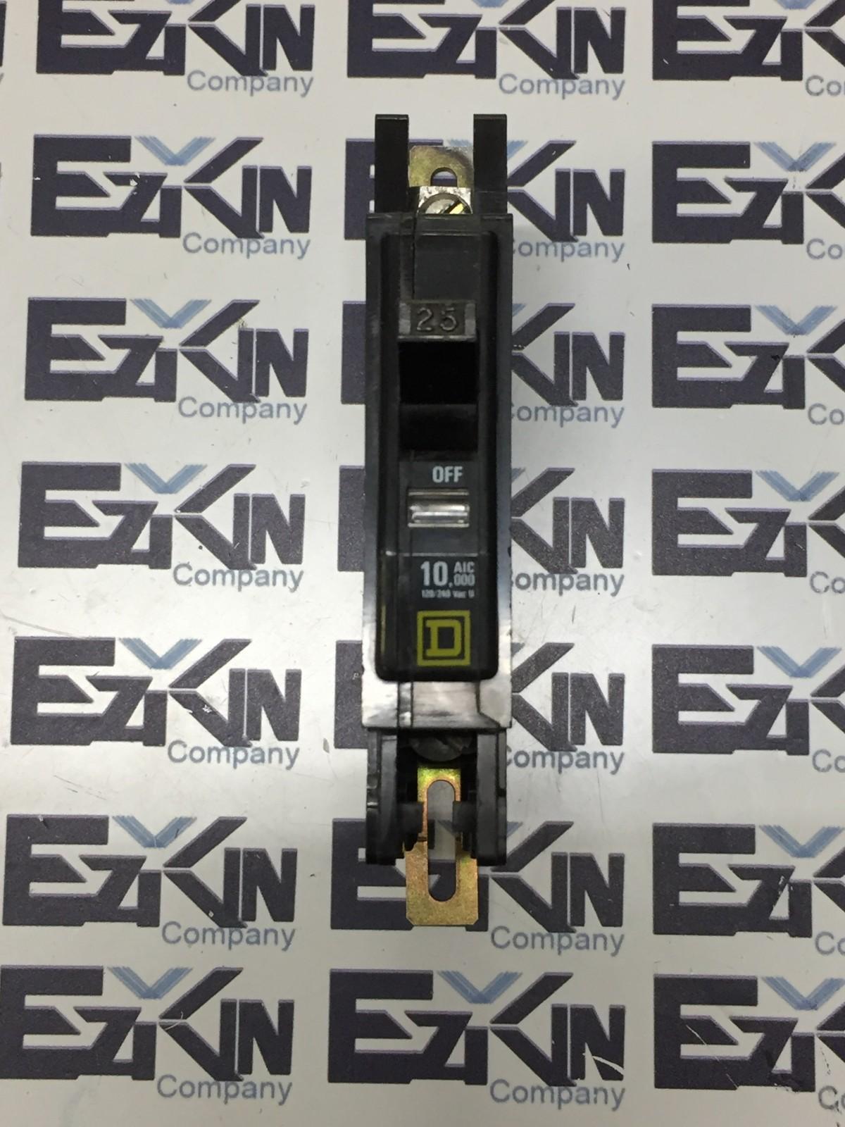 Square D QOU 120/240V Circuit Breaker 25A 1POLE  - $8.00