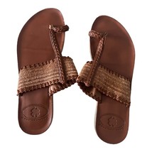Lucky Brand Leather Brown Sandals Size 8M - £27.59 GBP