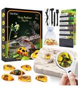 Amber Dig Kit-Artificial Insect Resin, Excavate 6 Insects Specimens, Ste... - £29.25 GBP