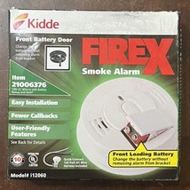 Kidde I12060 Smoke Alarm - White - Front Loading Battery - New In box - £11.59 GBP