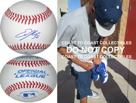 Edwin Jackson St Louis Cardinals Tigers signed autographed baseball COA proof - £52.24 GBP