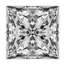 Princess Cut Shape Moissanite Loose Gemstones, Charles And Colvard All C... - £31.56 GBP