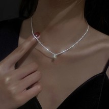 Simple 925 Necklace Wind Cauliflower Chain Sparkling Clavicle Chain 520 Necklace - £8.01 GBP