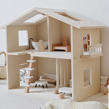 Baby Simulation Small Villa Assembled Doll Room Toys - $175.51