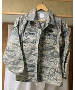 AIR FORCE Field uniform Combat Utility jacket Patch camouflage Women Siz... - $13.99