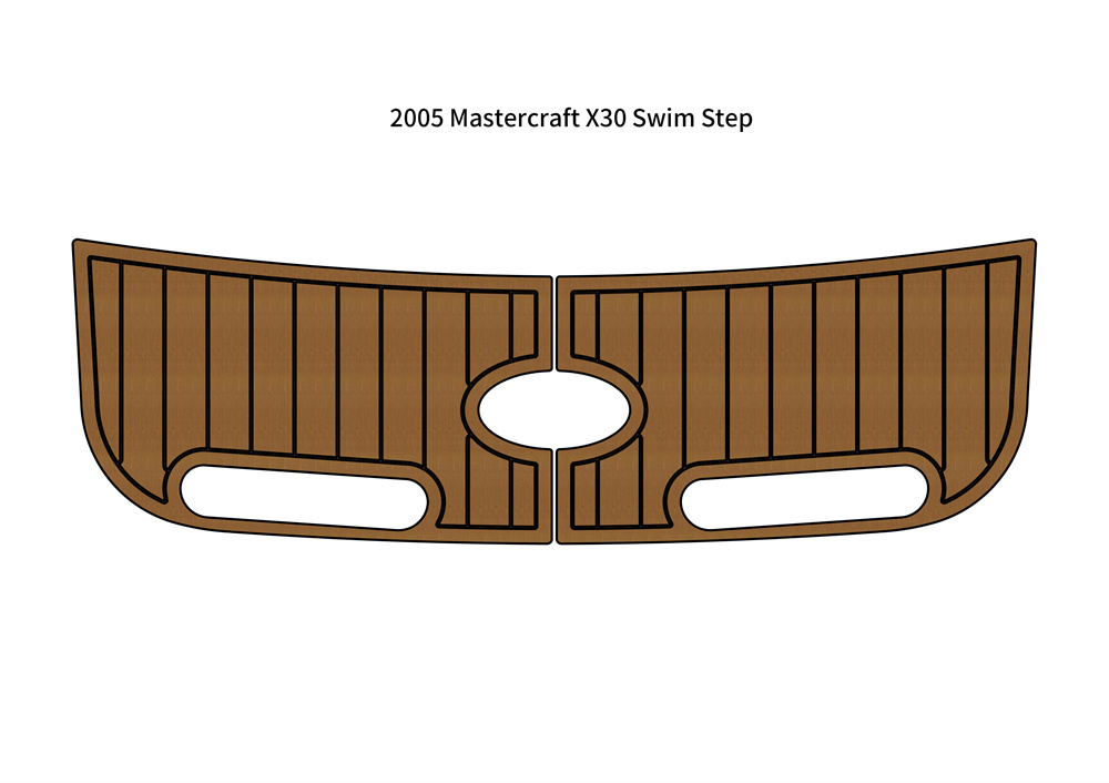2005 Mastercraft X30 Swim Step Platform Pad Boat EVA Foam Teak Deck Floo... - $281.00
