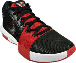 Nike Men&#39;s LeBron Witness VIII FAZE Black/Red Casual Basketball Shoes FV... - £50.63 GBP+