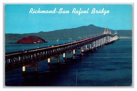 Richmond San Rafael Bridge San Francisco California CA Chrome Postcard R29 - £2.32 GBP