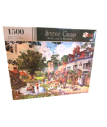 Papercity Puzzles 31001-Steve Crisp A Village in Summer 1500 pc Puzzle N... - £14.67 GBP