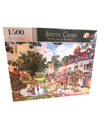 Papercity Puzzles 31001-Steve Crisp A Village in Summer 1500 pc Puzzle N... - $18.76