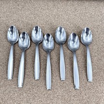 (7) Satin Shasta Teaspoons Oneida Stainless Flatware USA Piloti 6 1/8&quot; - $33.77 CAD