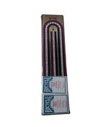 Vtg. Bicycle WOOD CRIBBAGE BOARD Game NEW AND SEALED With Rules Of Game ... - $17.05