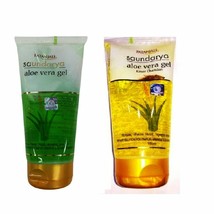 Patanjali Combo of Saundarya and Kesar Chandan Aloe Vera Gel, 150 ml (Pack of 2) - £18.49 GBP