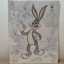 Bugs Bunny Fan Cel Art Print Limited Edition &amp; Certificate Of Authenticity - £44.33 GBP