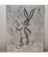Bugs Bunny Fan Cel Art Print Limited Edition &amp; Certificate Of Authenticity - £44.15 GBP