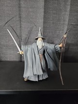 2001 Toybiz Lord of the Rings-Gandalf the Grey figure complete, Sword, S... - $14.99