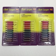 3 Pack Light Keeper Pro 10 Mini Replacement Bulb 2.5 Christmas Holiday D... - $14.99