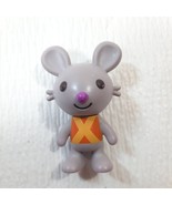 Sago Mini Squeaky the mouse minis grey action figure toy birthday cake t... - $21.83 CAD