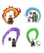 4Pcs Demon Slayer Minifigures Rengoku Kyoujurou Kokushibo Shinazugawa Mi... - $20.50