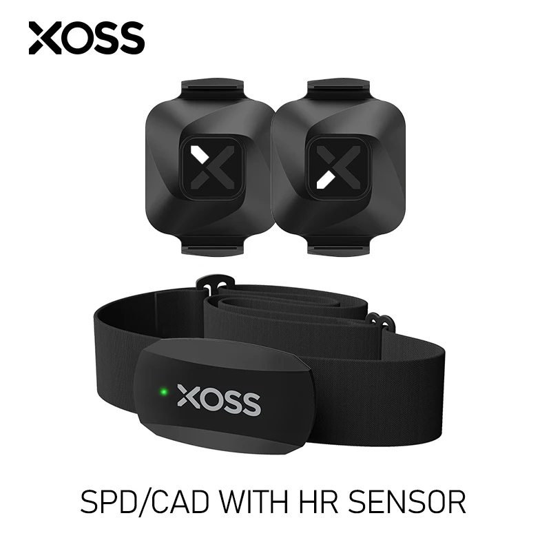 XOSS Speed Cadence Sensor Cycling Computer Speedometer ANT+ Bluetooth Road Bike  - £152.04 GBP