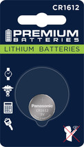 Premium Batteries Panasonic CR1612 3V Child Safe Lithium Coin Cell (1 Co... - £7.92 GBP