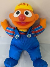 Tyco Muppets Tumbling Ernie Plush Sesame Street Nylon 1995 Stuffed Animal Toy - £8.89 GBP