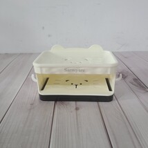 Sarmyarc Soap boxes Double-layer punch-free soap box-built-in water tray - $15.66