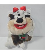 Vintage 1997 Warner Brothers Mrs Tazmanian Devil Taz Bride Wedding Plush - €21,61 EUR