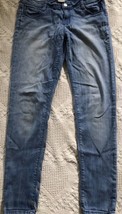 Jeggings Decree Denim Straight Jeans Leggings Pants Women’s Sz 11 Light Wash - £9.34 GBP
