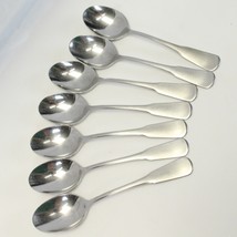 Oneida Colonial Boston Minute Man SSS Oval Soup Spoons 6 7/8&quot; Stainless ... - $364.29 MXN