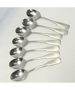 Oneida Colonial Boston Minute Man SSS Oval Soup Spoons 6 7/8&quot; Stainless ... - $27.17 CAD
