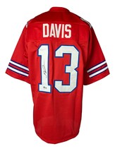 Gabriel Davis Buffalo Firmado Rojo Camiseta de Fútbol Bas ITP - £78.00 GBP