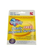 BlueLight KMart Internet Collectible / Install Disc, Vintage Sign-up CD - $283.44 MXN