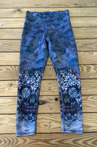 Evolution Creation Women’s Patterned leggings size S Blue G2 - £13.08 GBP