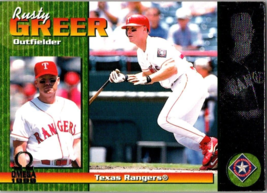 1999 Pacific Omega Rusty Greer #236 Texas Rangers Baseball Card - $1.77