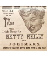 1957 Harold&#39;s Club Betty Reilly Advertisement Jodimars Nightly Music Sho... - $49.03 CAD