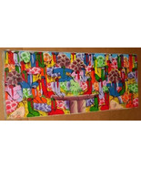 Signed Franki Haitian Creole HAITI African Original Canvas Art Painting - $1,529.99