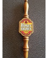 Wooden ~ JW Dundee&#39;s ~ Original Honey Brown ~ Lager ~ Beer Tap Handle - $497.59 MXN