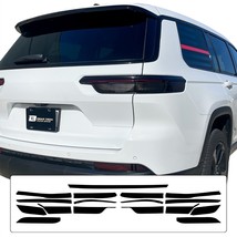 Fits Jeep Grand Cherokee 2022 2023 Tail Light Reflector Precut Smoked Tint Cover - £31.38 GBP