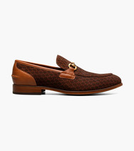 Stacy Adams Brinkley Moc Toe Bit Slip-On Dress Shoes Tan 25711-240 image 2