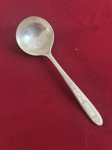 Antique Grosvenor (1921) Round Bowl Soup Spoon Oneida Silver - $7.12