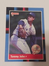 Tommy John New York Yankees 1988 Donruss Card #401 - $0.98