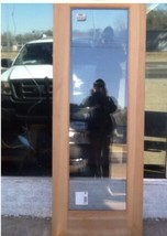 A Pair Of French Doors,19 7/8” X  67 1/4” Spruce Double ￼ glass￼ New Sim... - $1,354.01 CAD