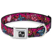 Love Love Pink Dog Collar - £19.64 GBP