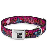 Love Love Pink Dog Collar - £19.59 GBP