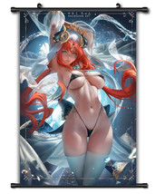 Various sizes Hot Anime Poster Nilou Home Decor Wall Scroll Painting - £12.32 GBP+
